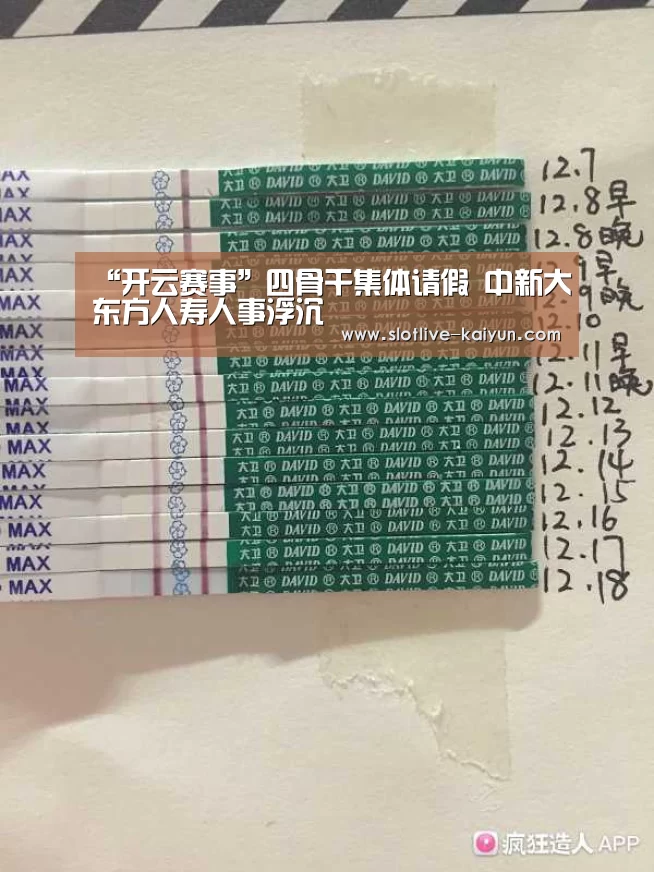 “开云赛事”四骨干集体请假 中新大东方人寿人事浮沉(图2) 开云篮球