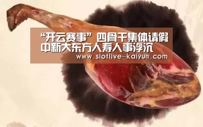 “开云赛事”四骨干集体请假 中新大东方人寿人事浮沉(图4) 开云足球
