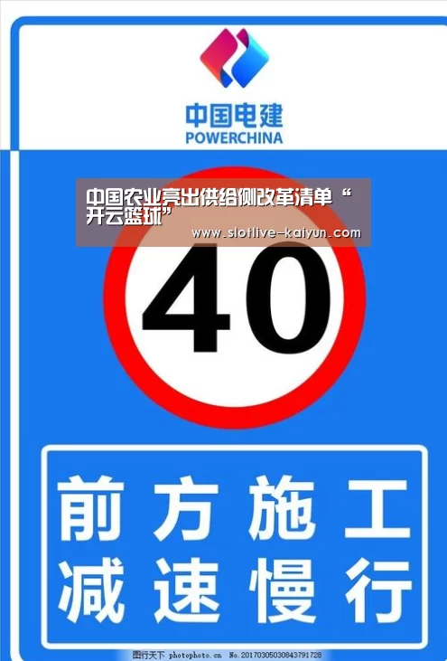 中国农业亮出供给侧改革清单“开云篮球”